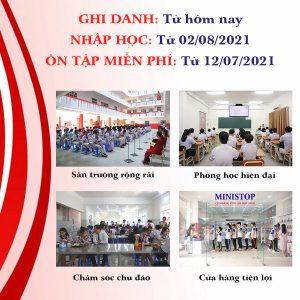 Ghi danh nhập học năm học 2021 - 2022 trường THCS và THPT Ngọc Viễn Đông
